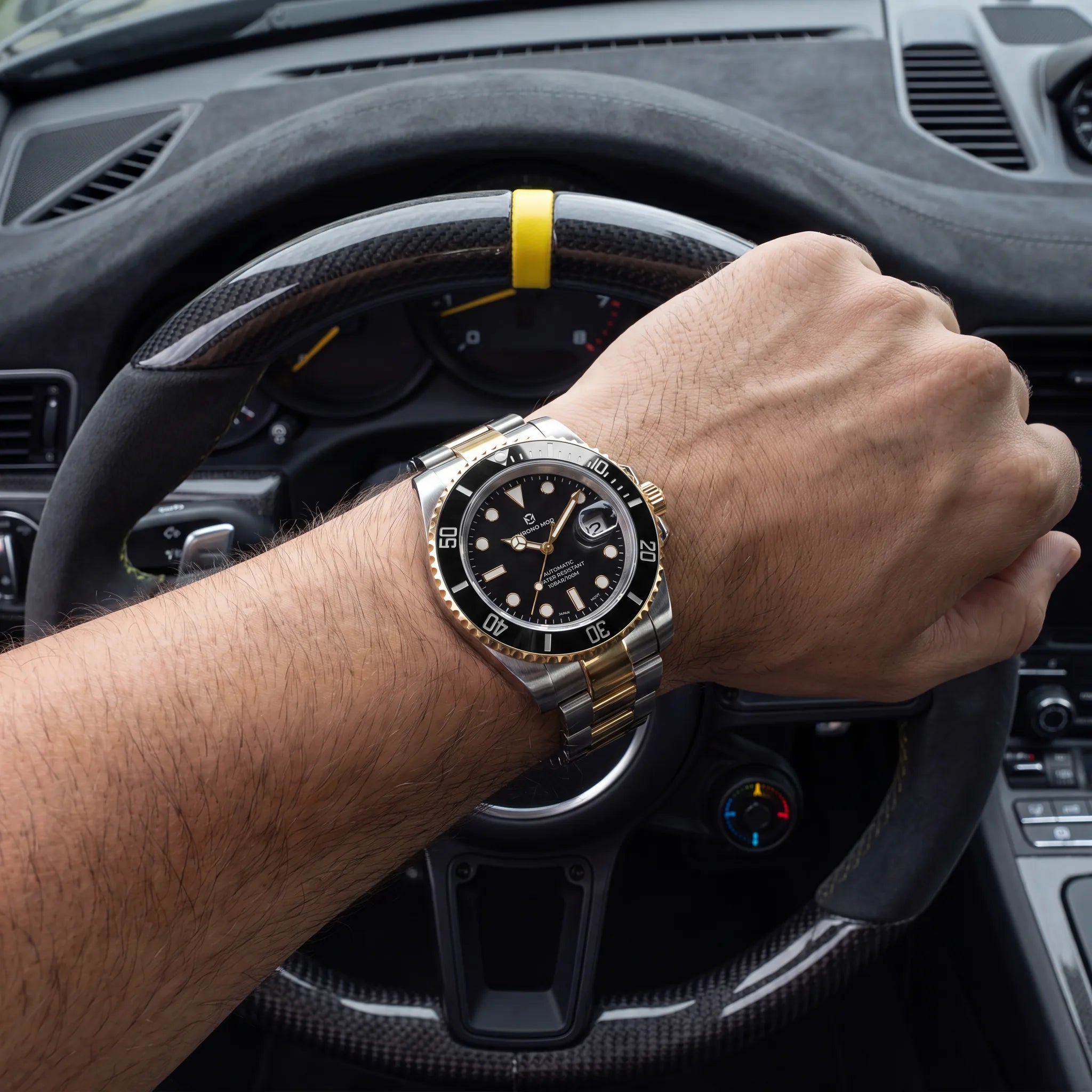 Chrono Mod DeptMaster black-rolesor au-poignet