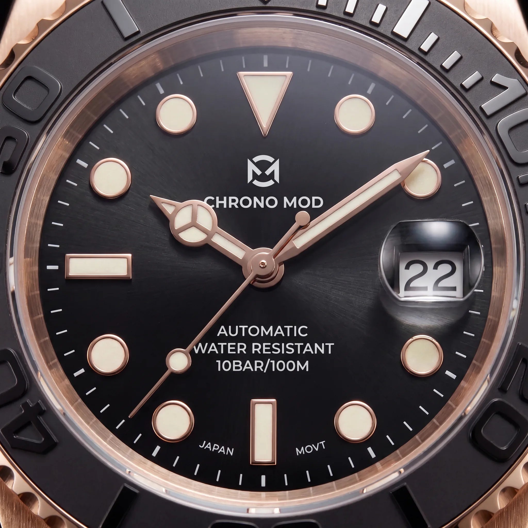 Chrono Mod DeptMaster rosegold cadran-macro