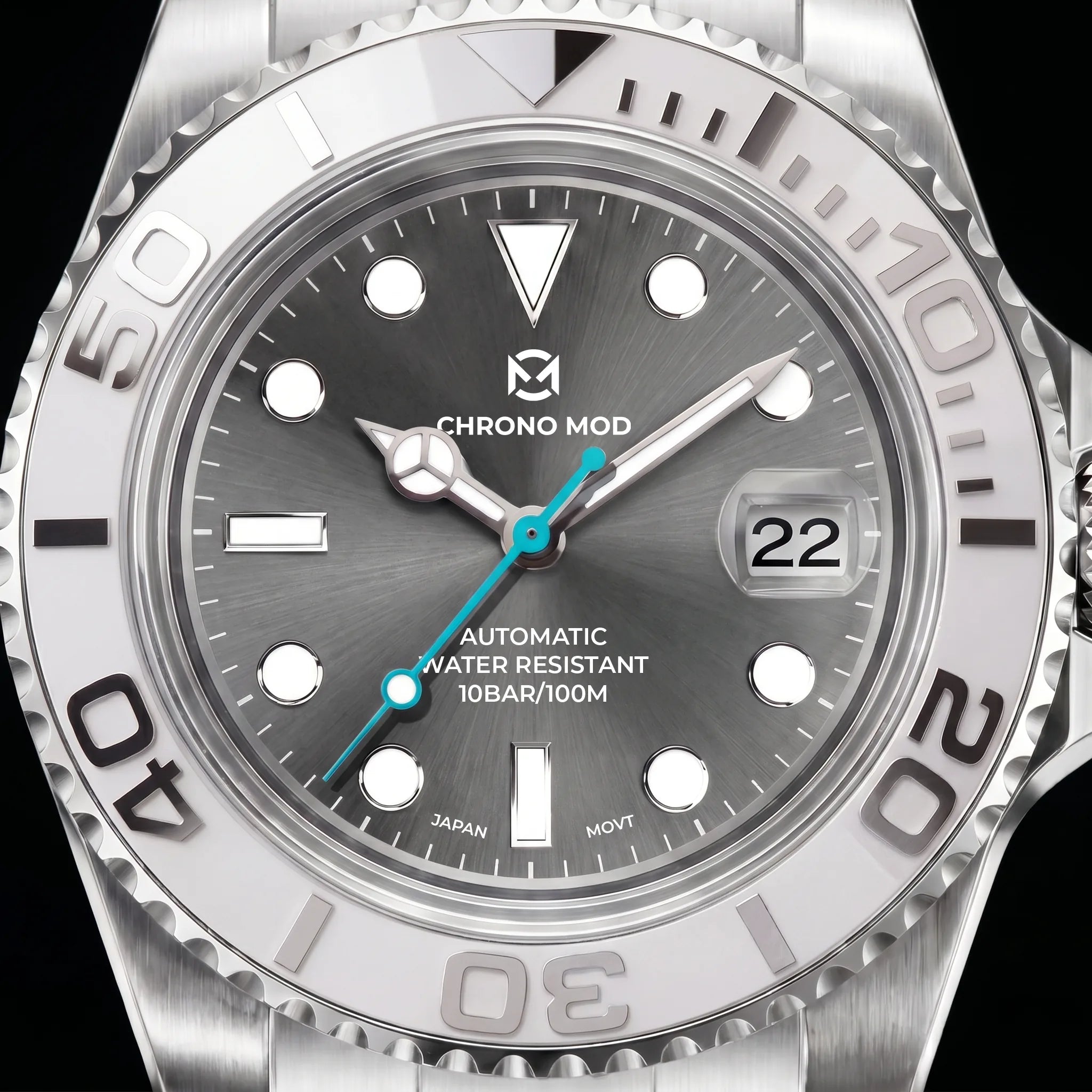 Chrono Mod DeptMaster silver cadran-macro