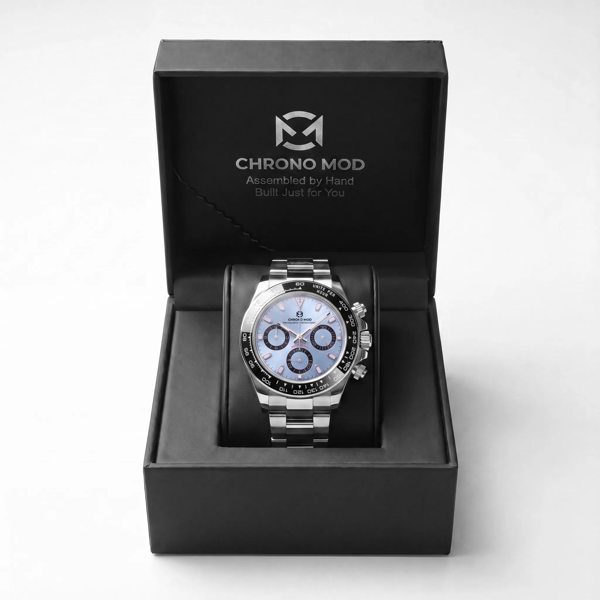 Chrono Mod Modena ice-blue coffret