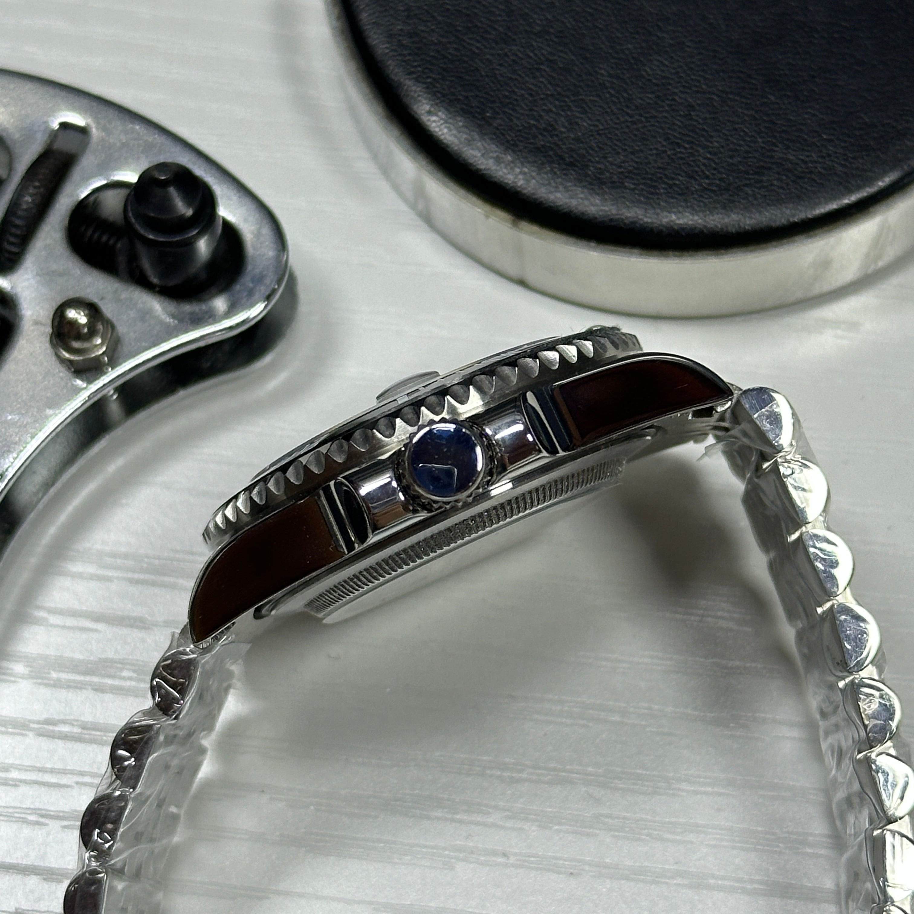 Seiko Mod Submariner Jubilee | Black