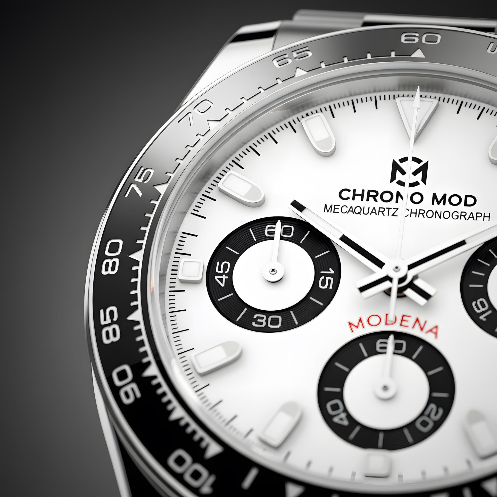 Modena – Cronógrafo Black Panda