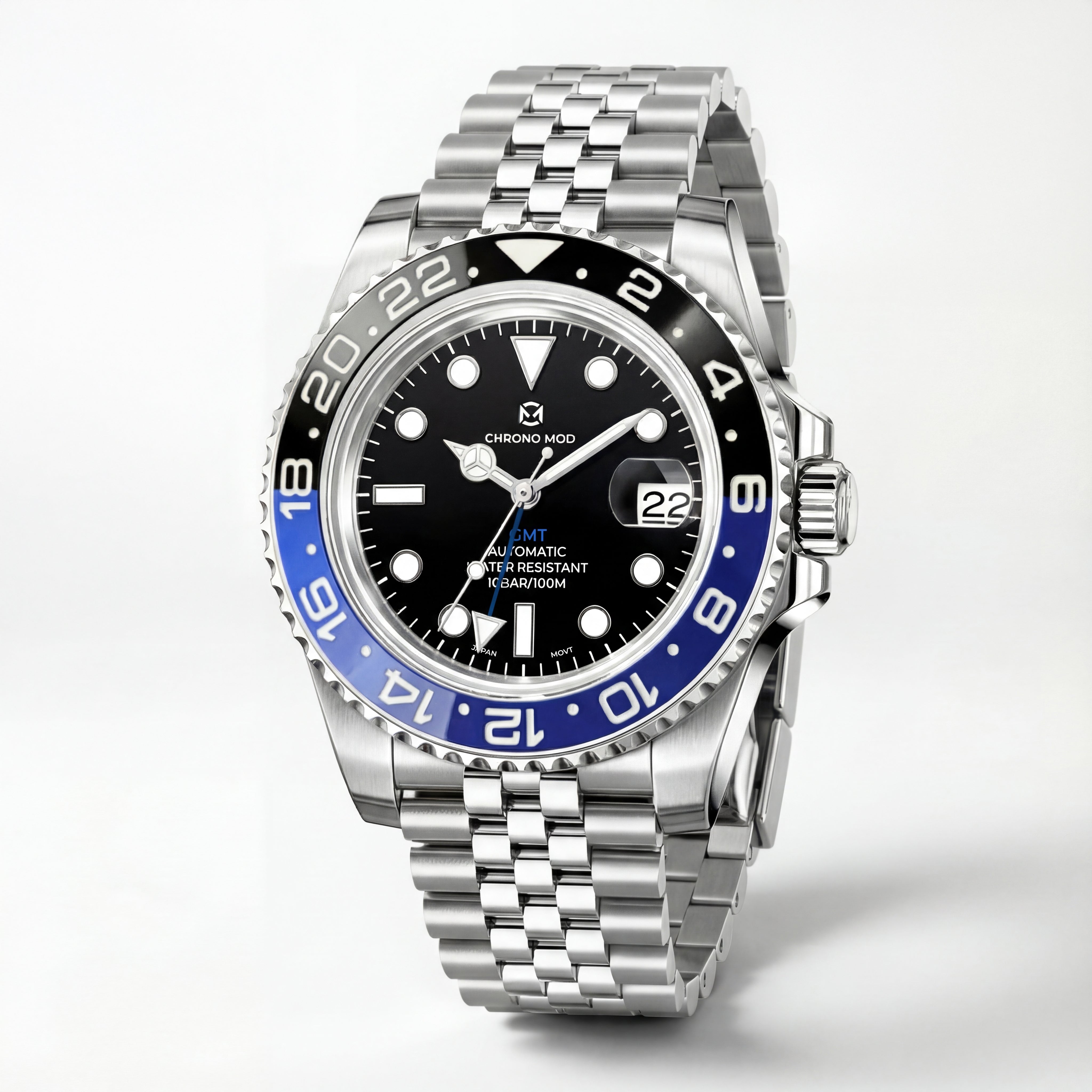 GMT Dual Time – Black & Blue