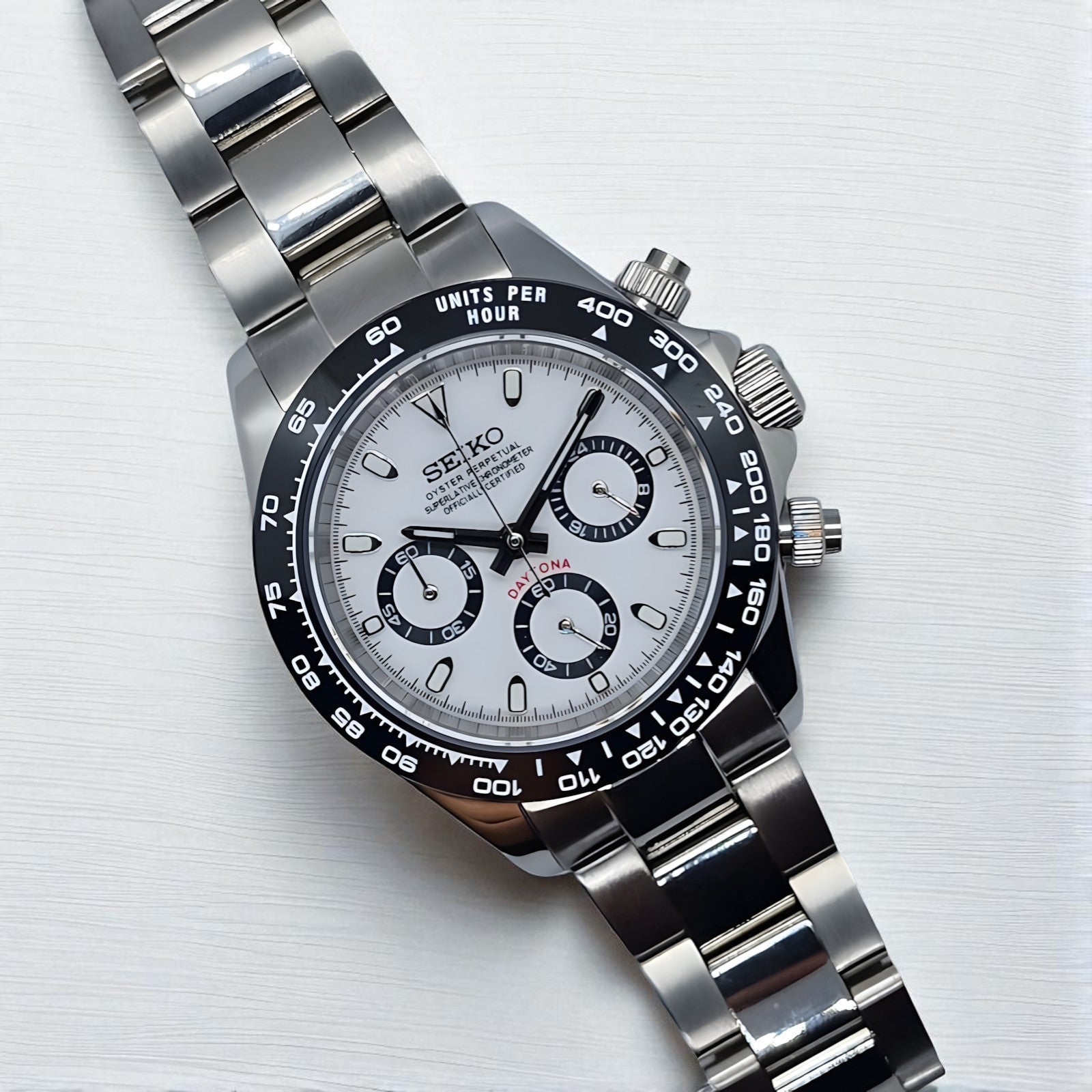 Seiko Mod Daytona Cosmograph | Panda