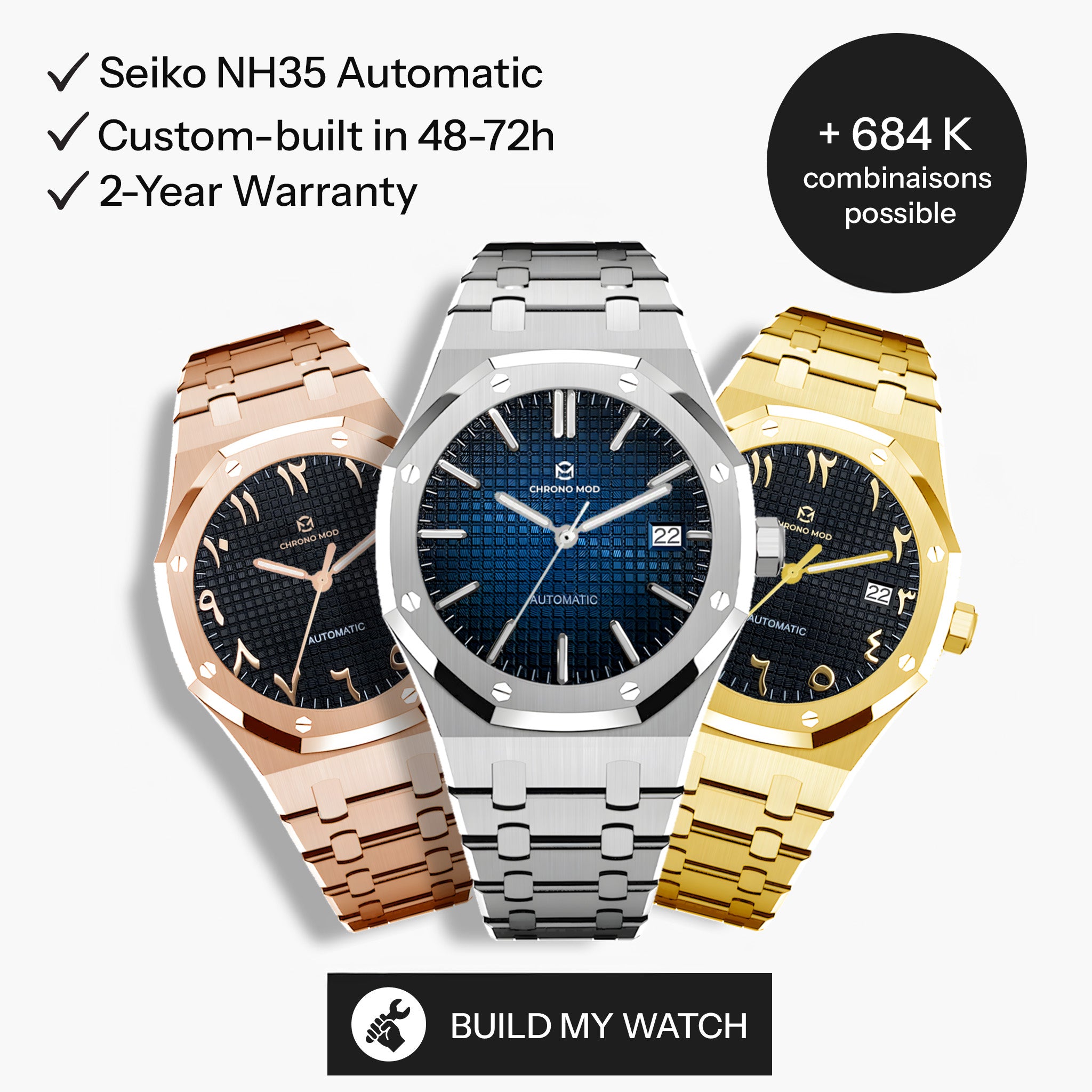 Apex – Design Your Custom Automatic Watch