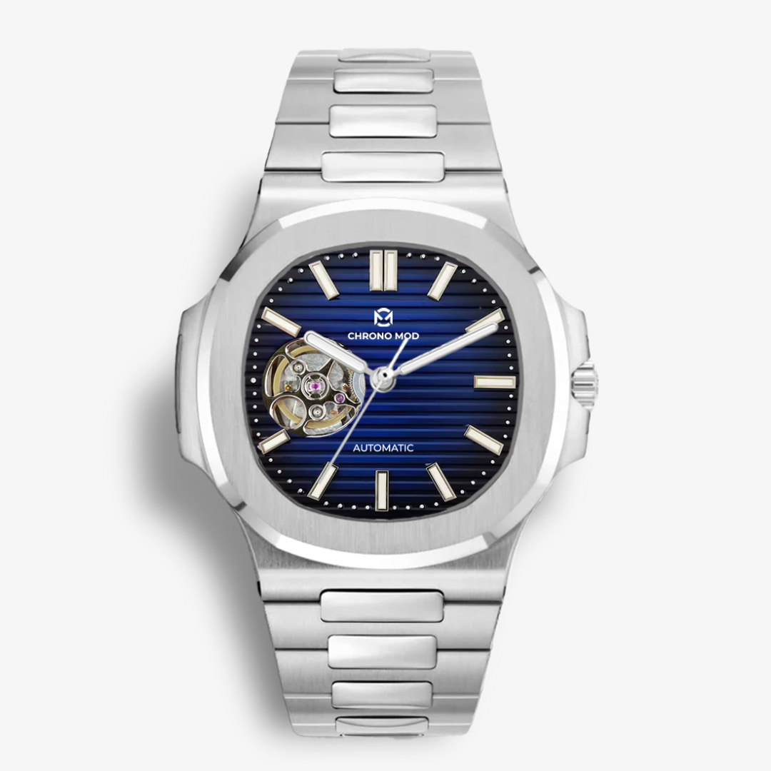 Horizon Open Heart – Blue Dial Chrono Mod