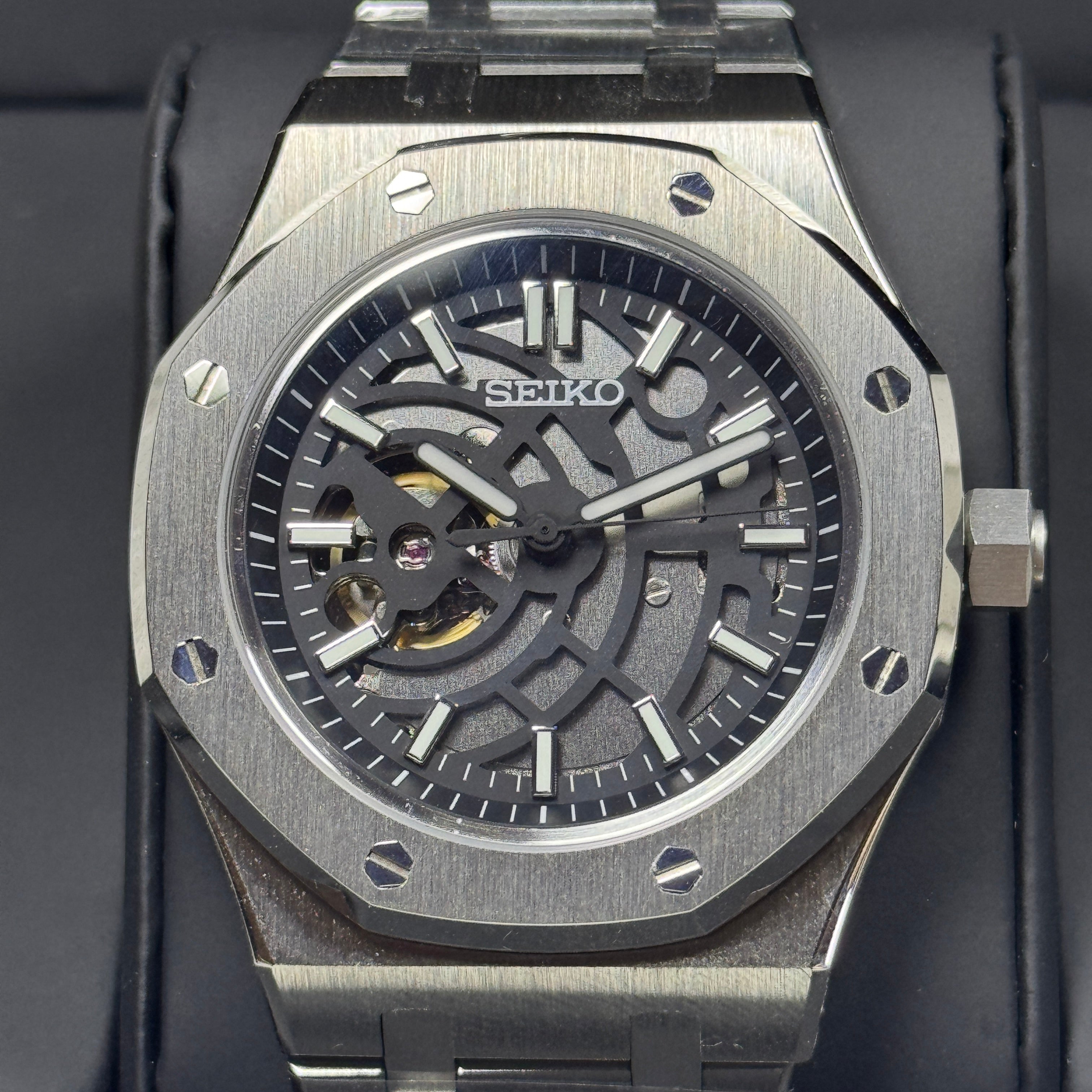 Seiko Mod Royal Oak | Esqueleto