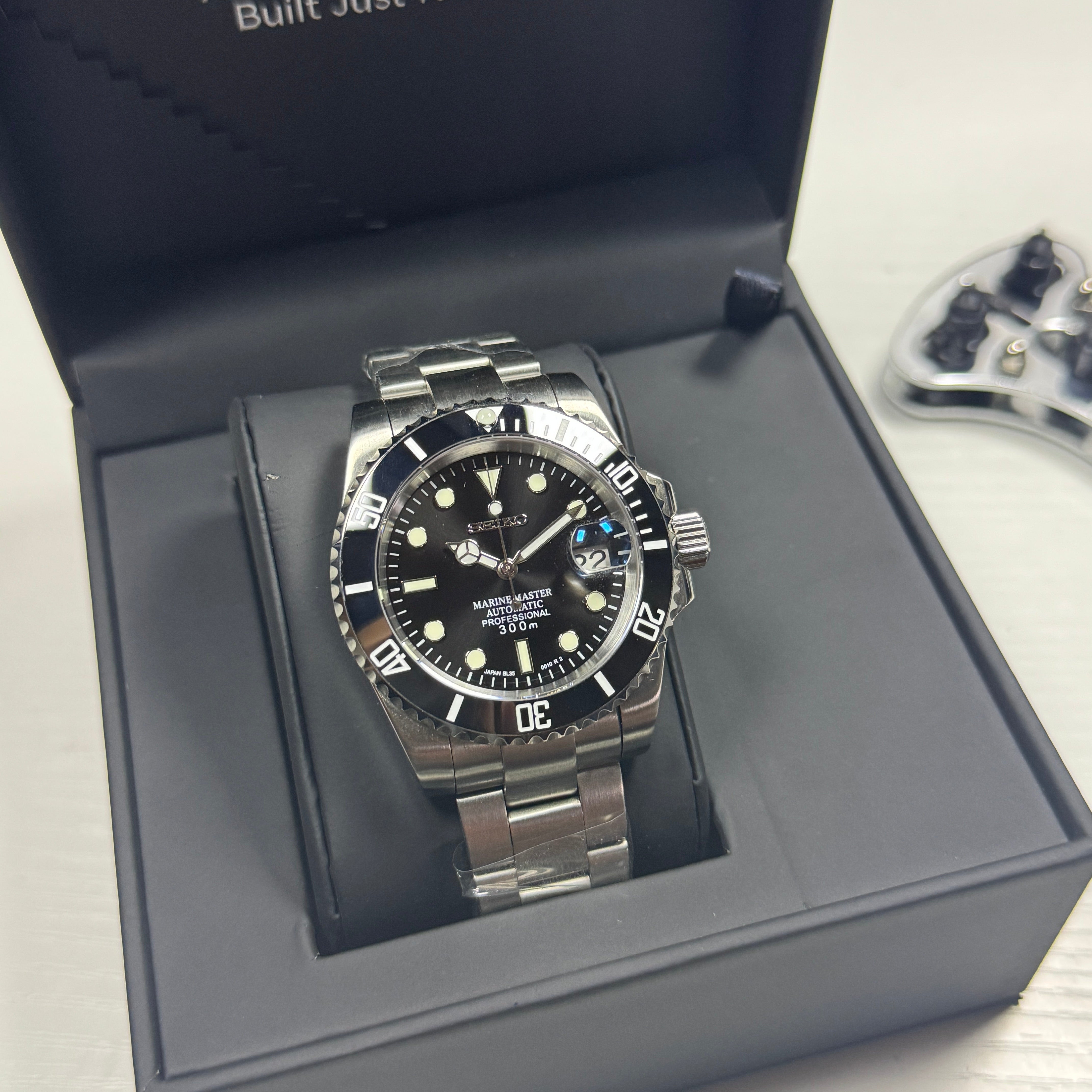 Seiko Mod Submariner | Black