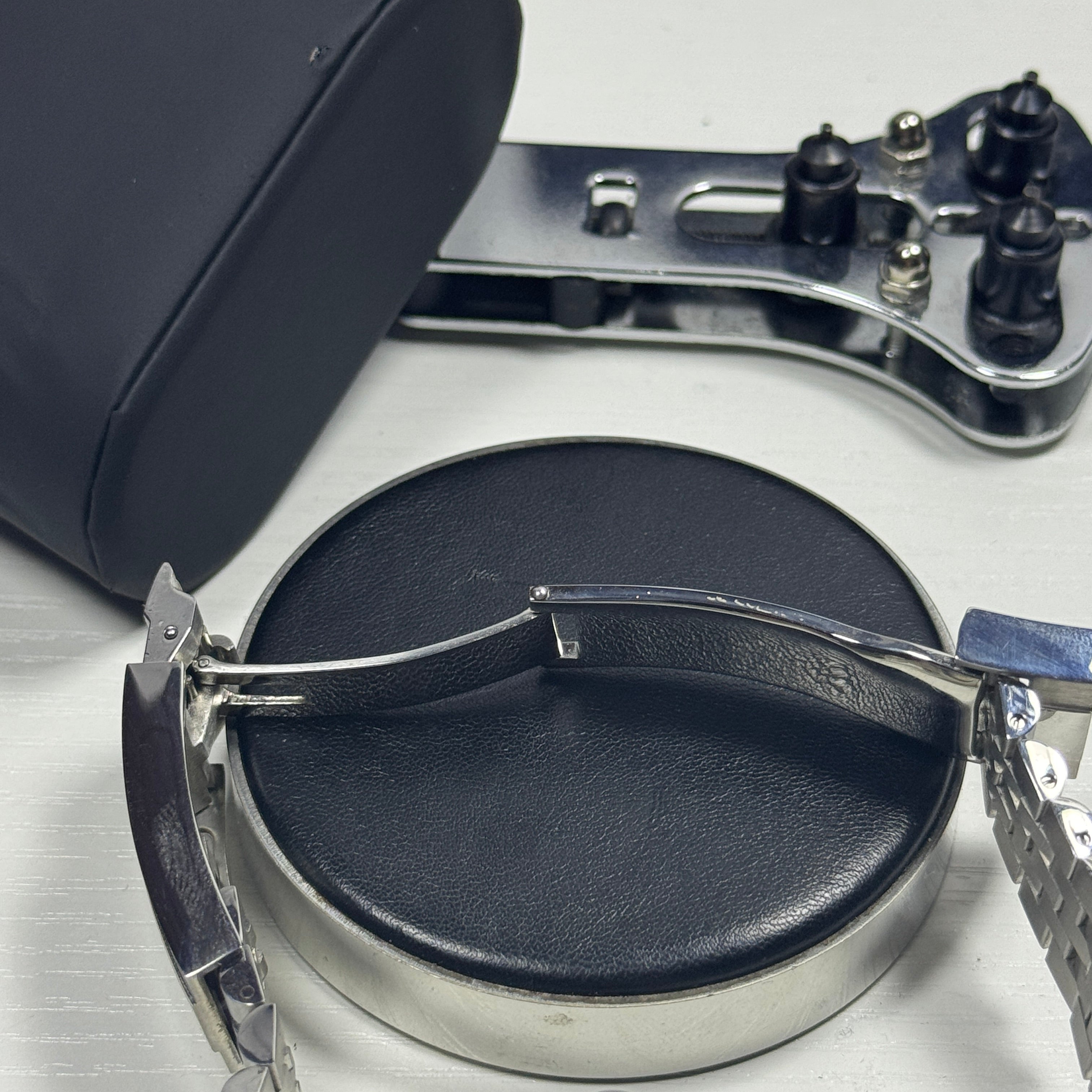 Classic Date – Light Blue Arabic Dial Chronometer