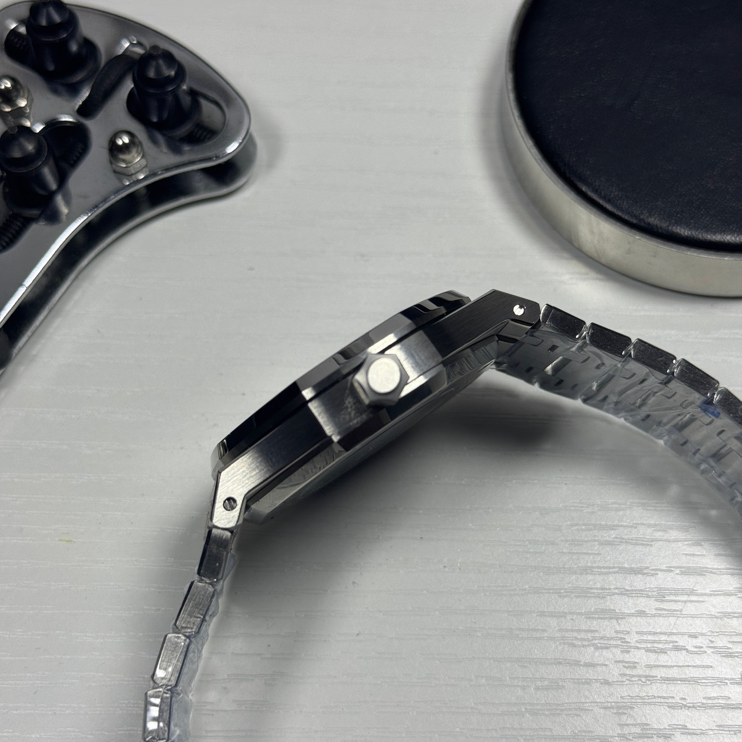 Seiko Mod Royal Oak Arabe Automatique Noir