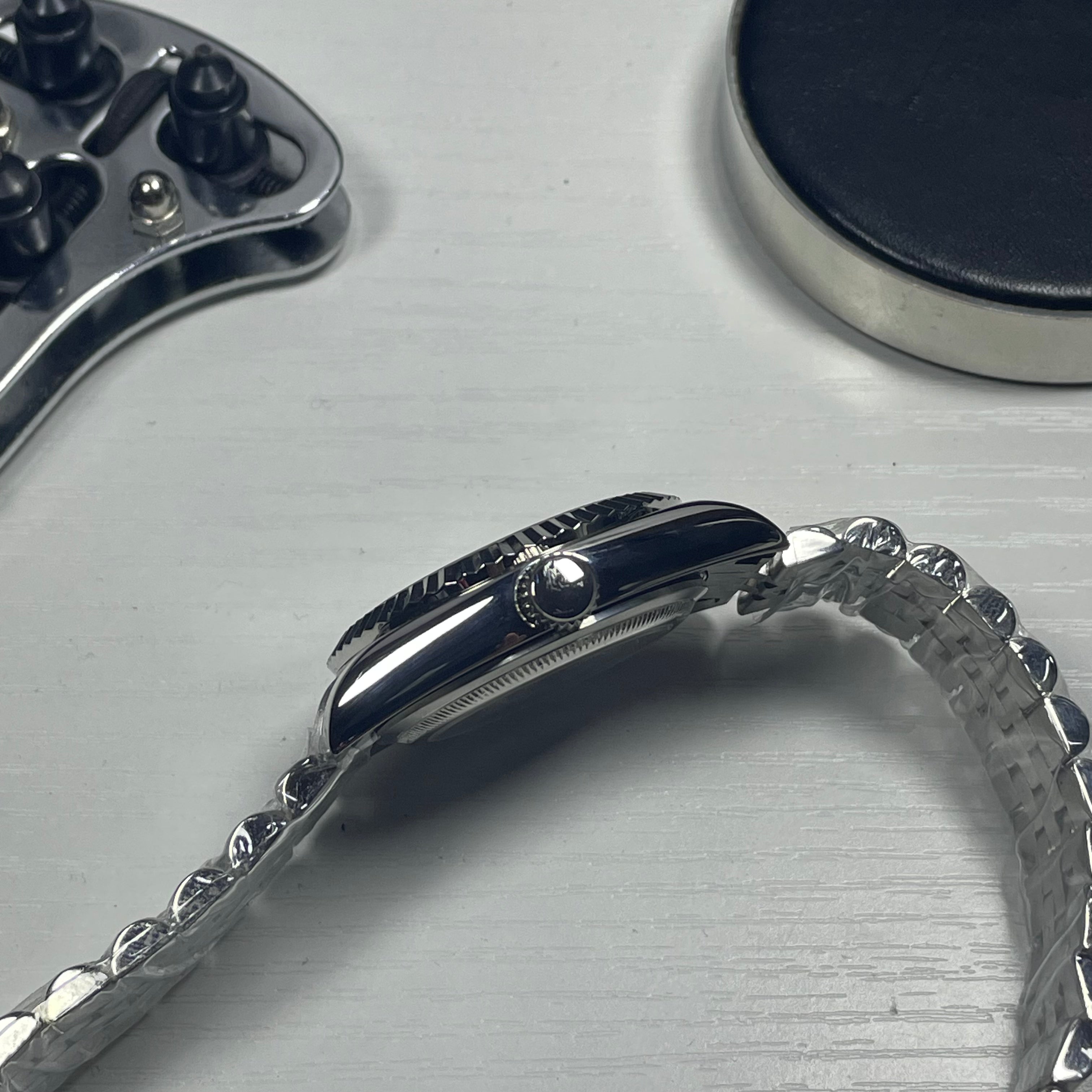 Seiko Mod Datejust Arabisch | Grün