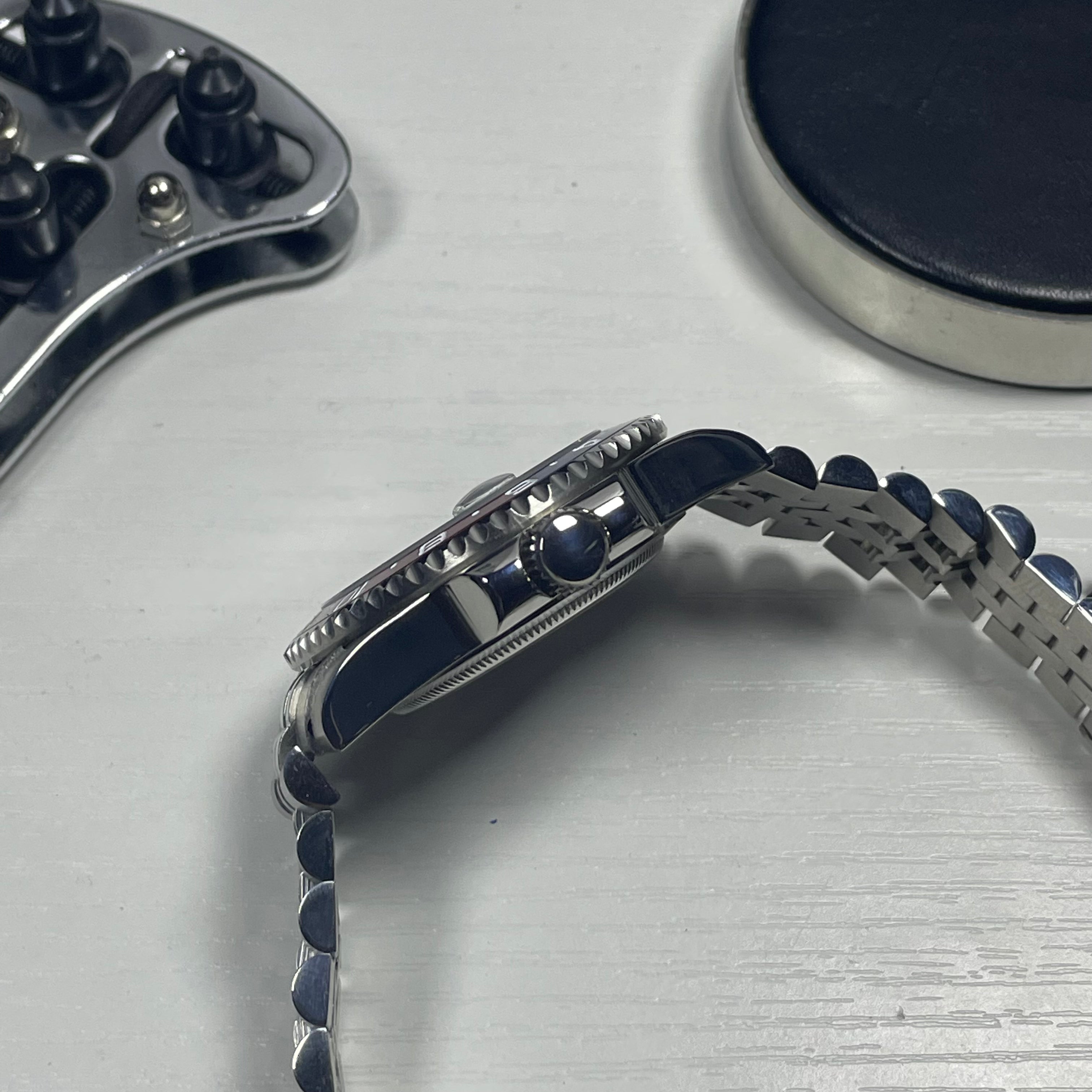 Seiko Mod GMT | Schwarz & Blau