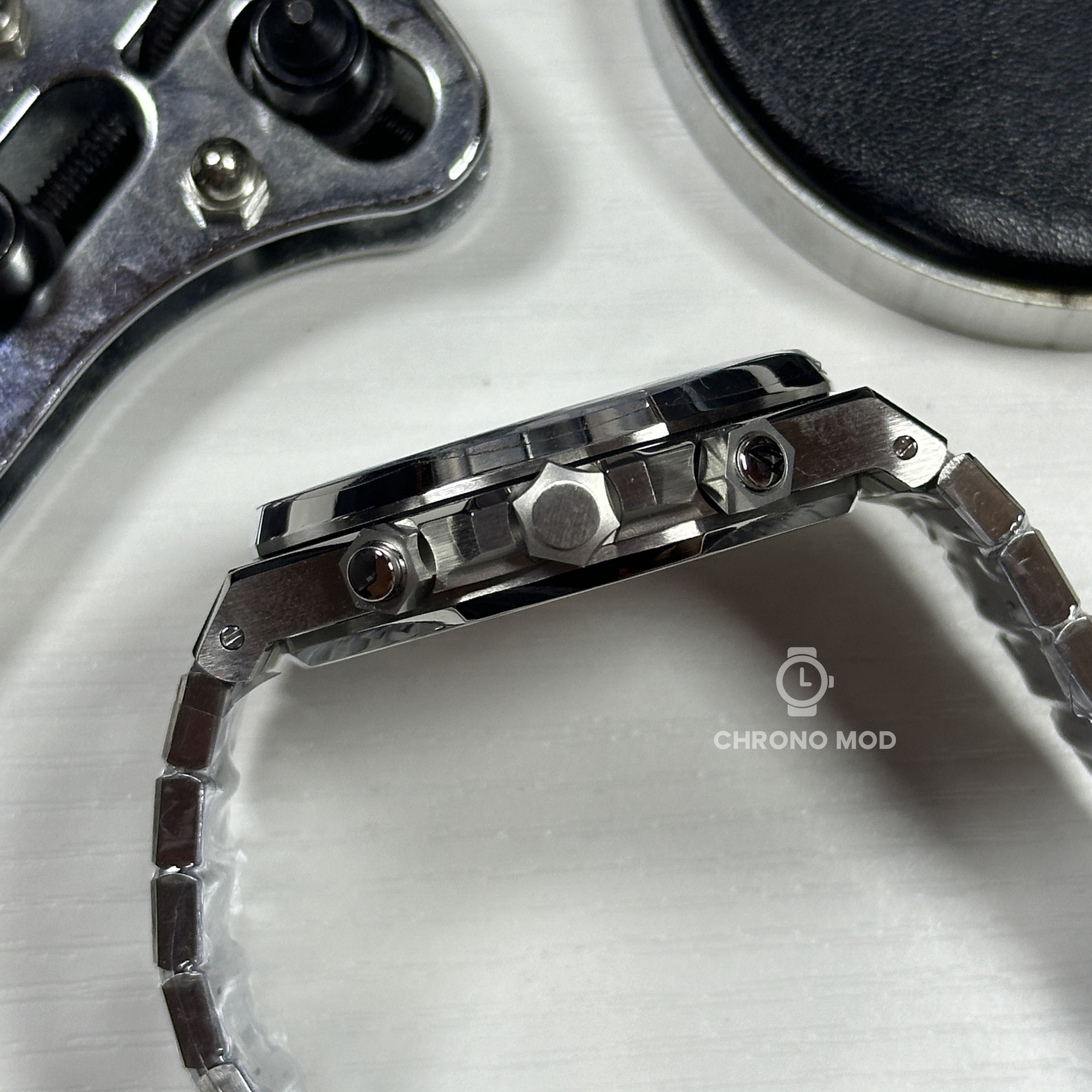 Seiko Mod Royal Oak Chrono Graph | Blue