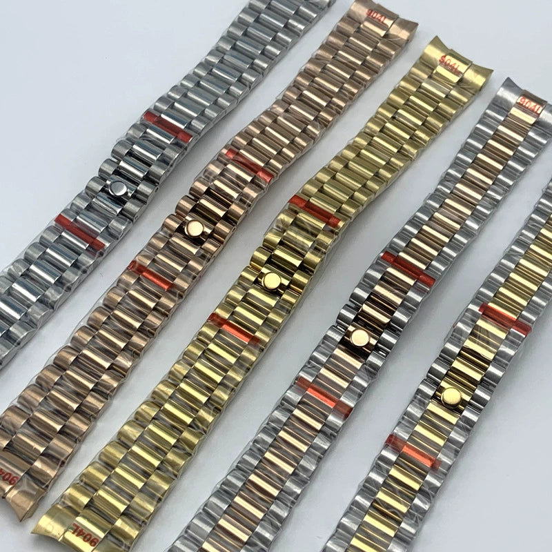 Datejust President RVS Band – 20mm voor Seiko Mod