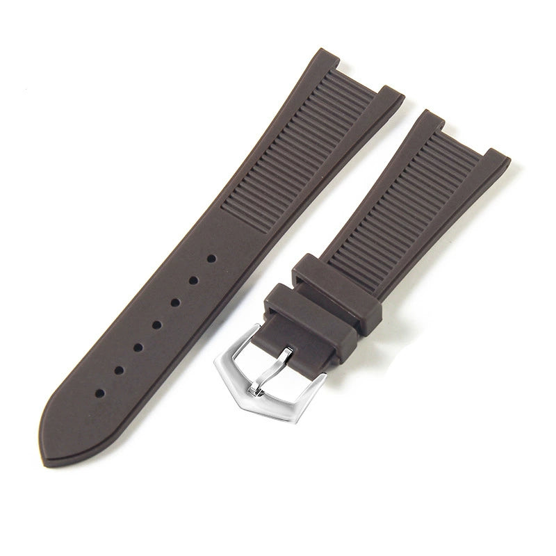 Nautilus-kompatibles Silikonarmband – verschiedene Farben & Schnallen