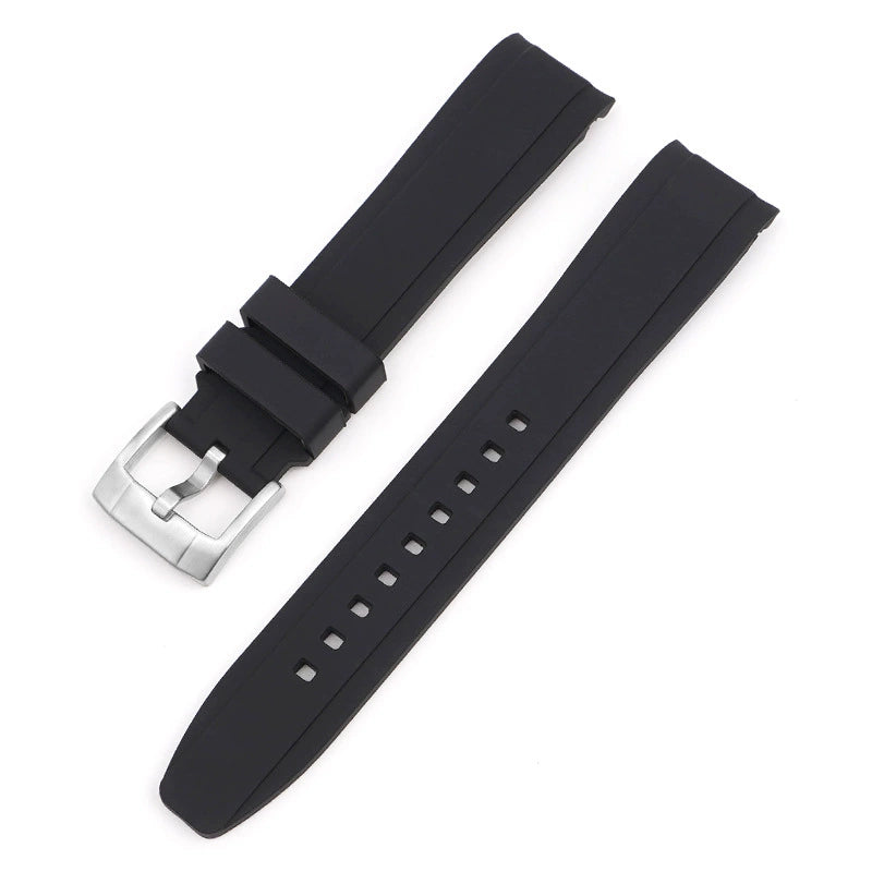 Seiko Mod Silikonarmband 20mm – Gebogenes Ende, Verschiedene Größen & Farben