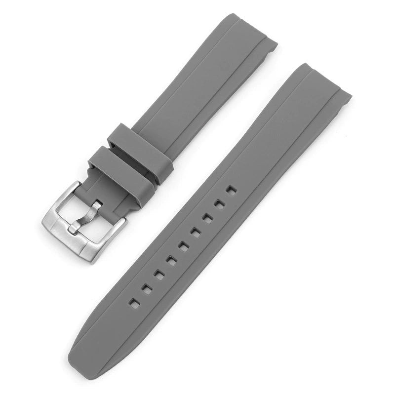 Seiko Mod Silikonarmband 20mm – Gebogenes Ende, Verschiedene Größen & Farben