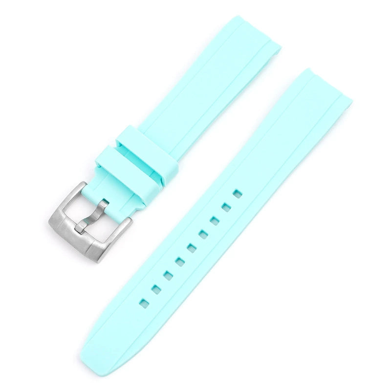 Seiko Mod Silikonarmband 20mm – Gebogenes Ende, Verschiedene Größen & Farben