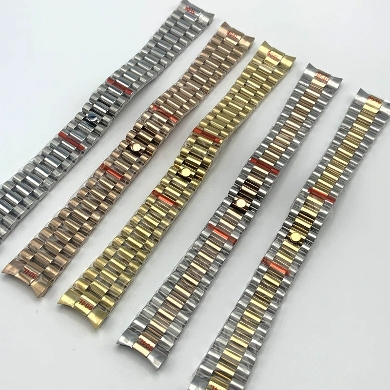 Datejust President RVS Band – 20mm voor Seiko Mod