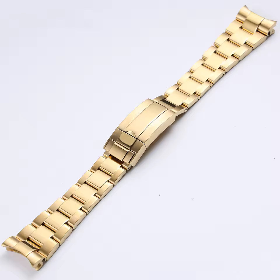 Submariner Edelstahl Oyster Stahl Uhrenarmband – 20mm für Seiko Mod