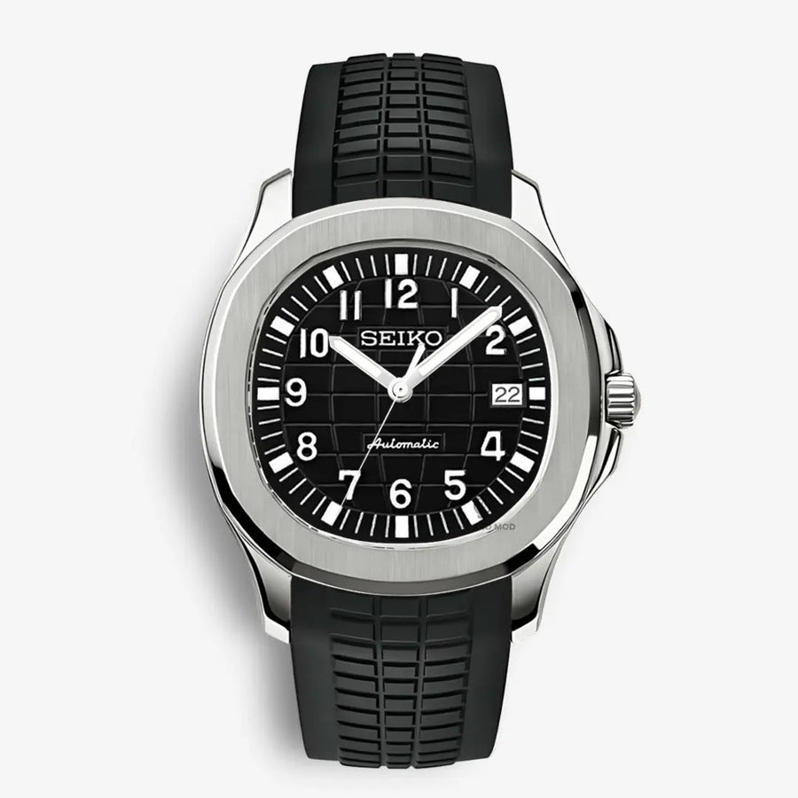 Seiko Mod Aquanaut Black 42mm | Black