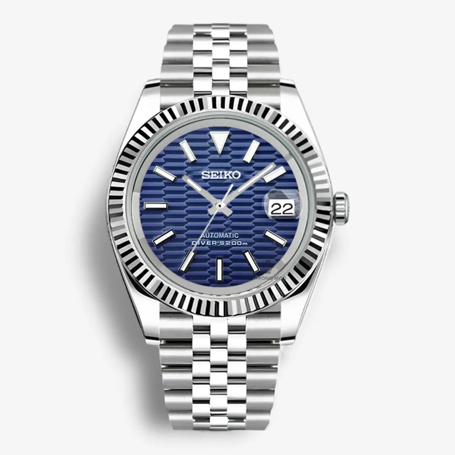 Seiko Mod Datejust Subacqueo | Blu