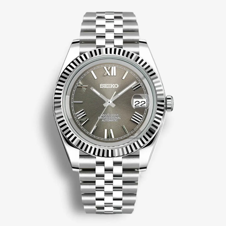 Seiko Mod Datejust Romain | Gris