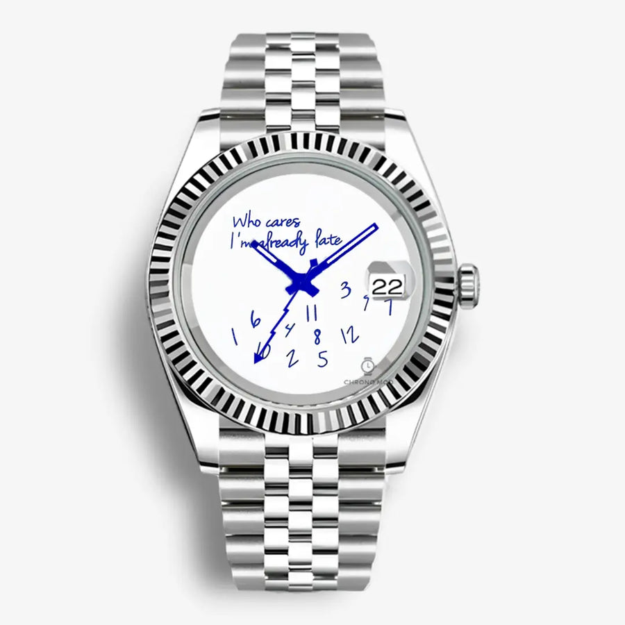 Seiko Mod Datejust Wie Maakt Het Uit Ik Ben Al Te Laat