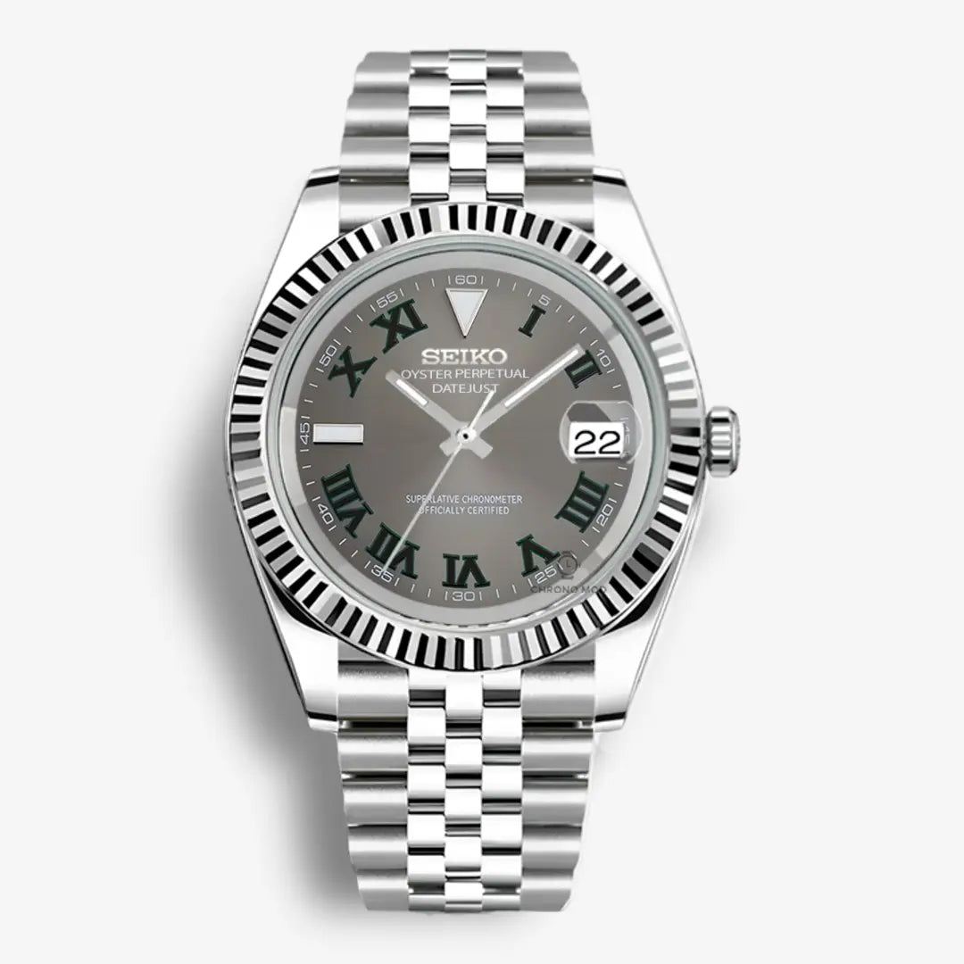 Seiko Mod Datejust | Wimbledon Chrono Mod
