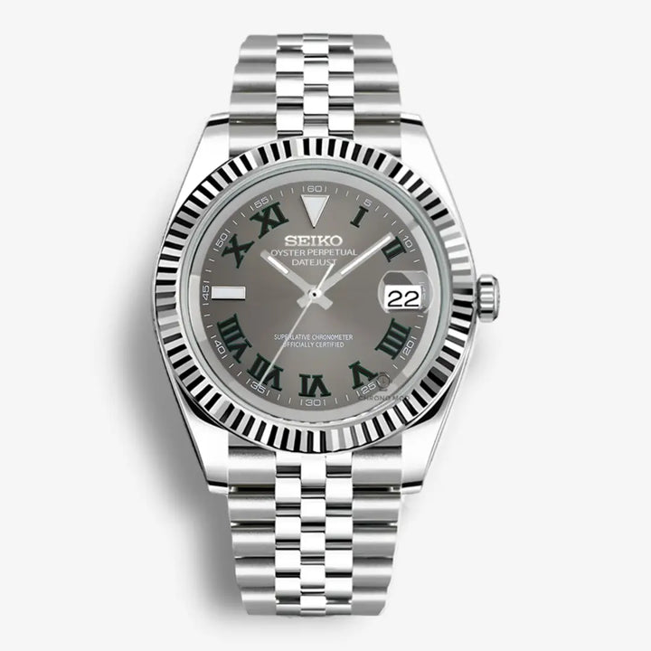 Seiko Mod Datejust | Wimbledon