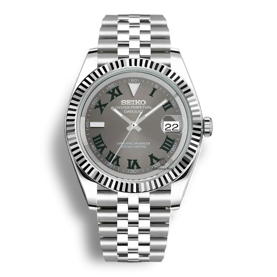 Seiko Mod Datejust | Wimbledon - Chrono Mod