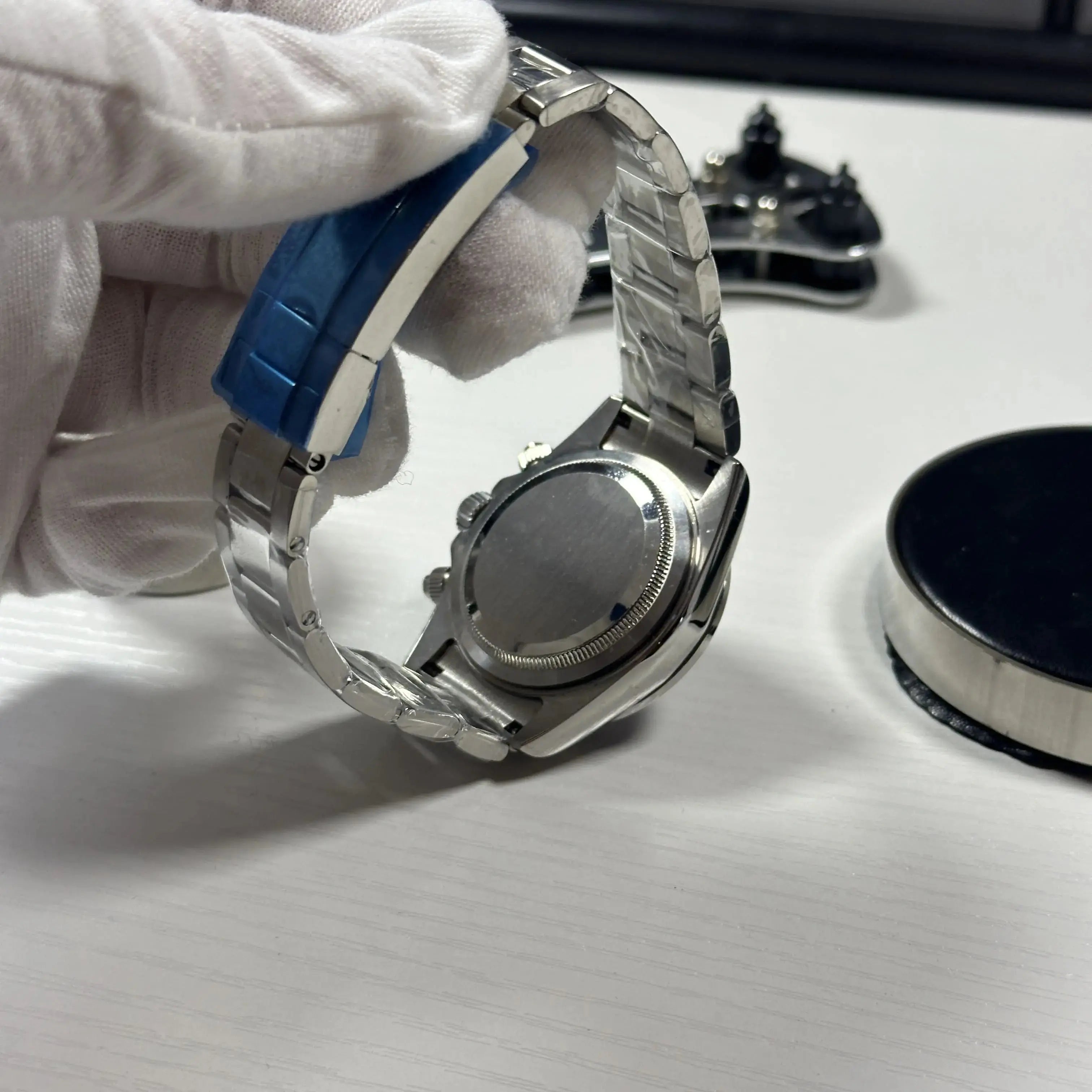 Seiko Mod Daytona Cosmograph | White & Black - Chrono Mod