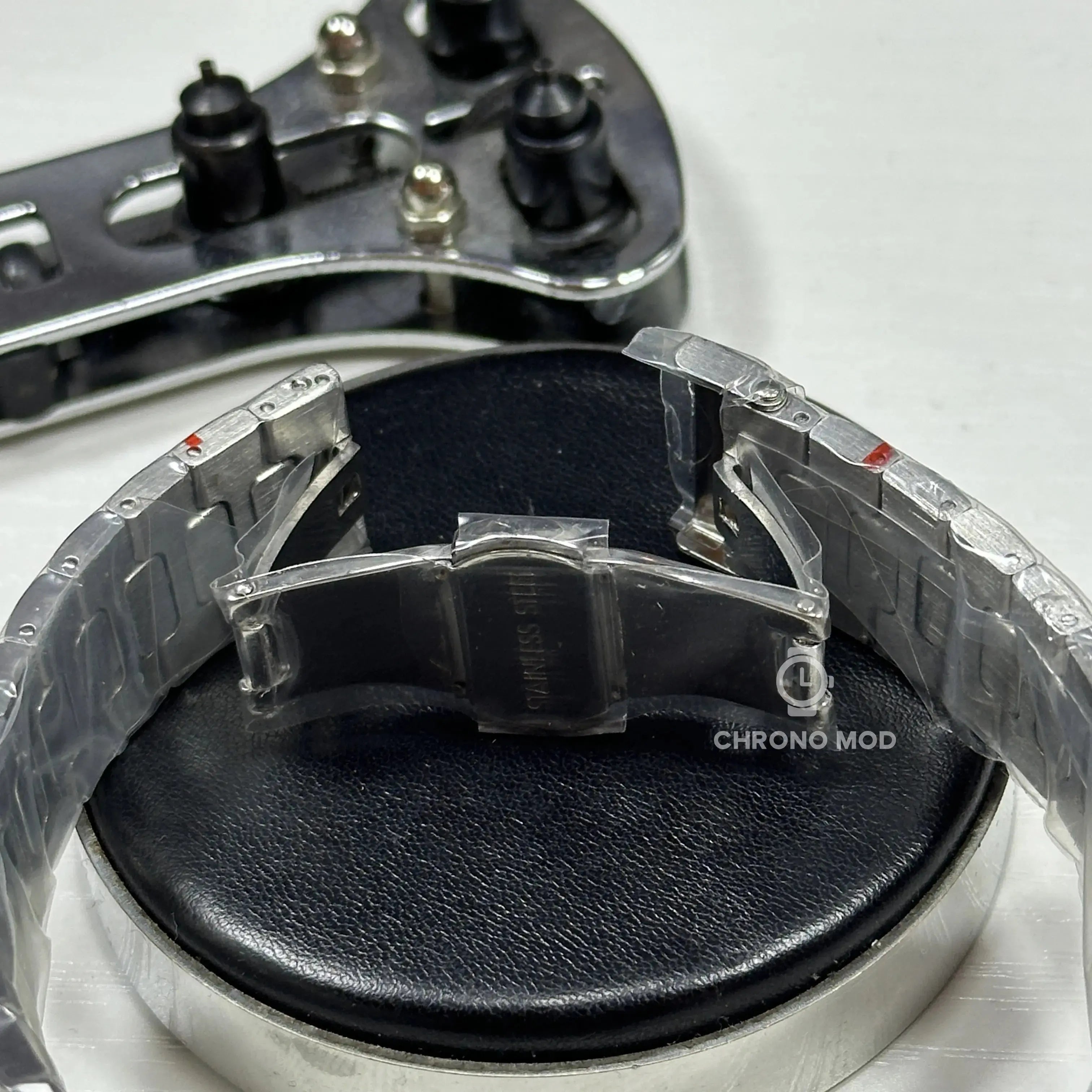 Seiko Mod Nautilus | Blue - Chrono Mod