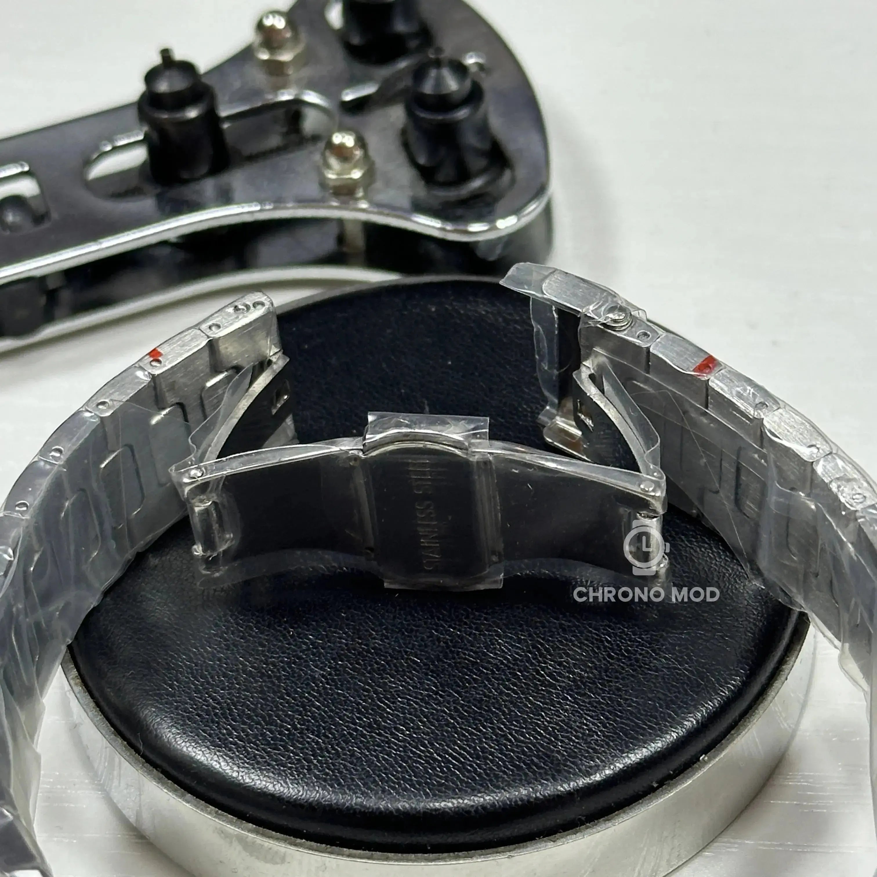 Seiko Mod Nautilus | Blue - Chrono Mod