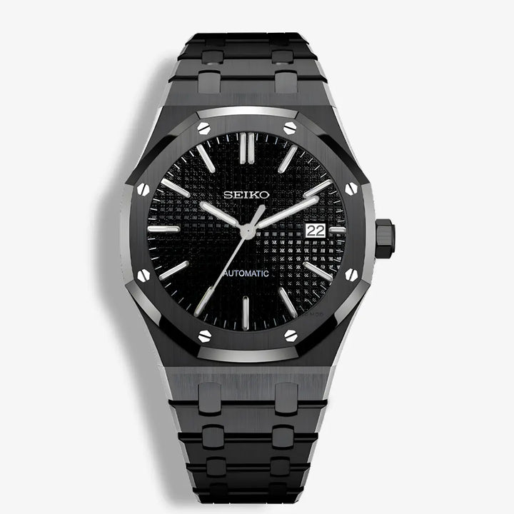 Seiko Mod Royal Oak | Totalmente negro