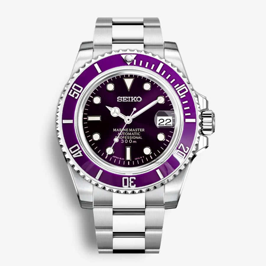 Seiko Mod Submariner | Purple