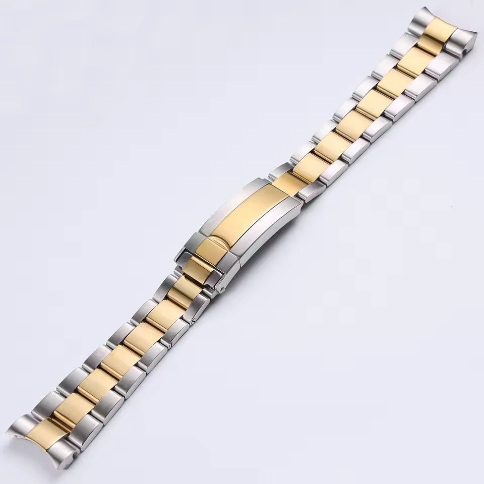 Submariner Edelstahl Oyster Stahl Uhrenarmband – 20mm für Seiko Mod