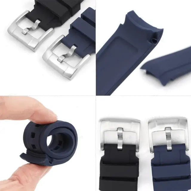 Silicone Bracelets 20mm, 22mm - Chrono Mod
