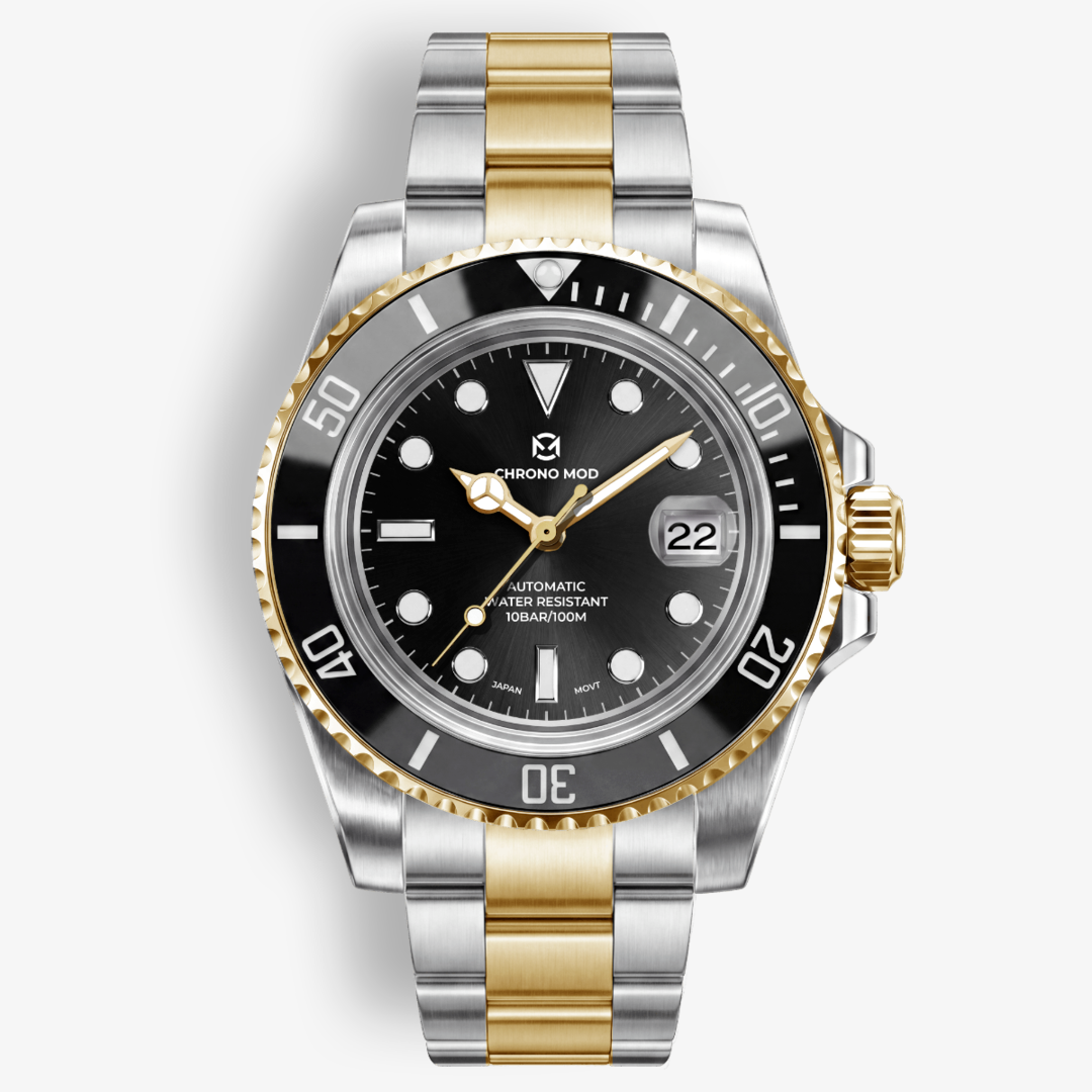 DeptMaster – Buceador Black Rolesor Oro