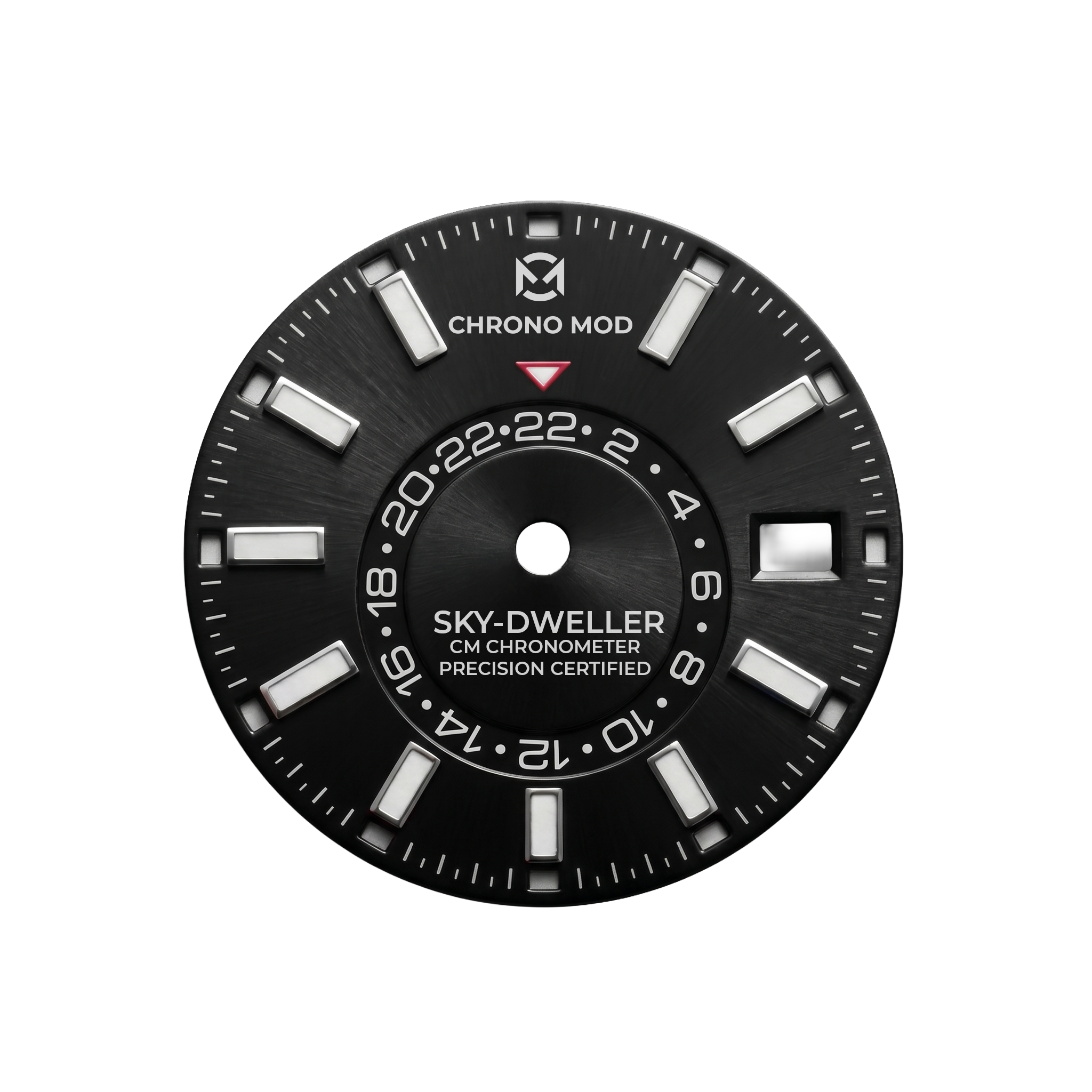 Classic Date Black Sky-Dweller - the dial