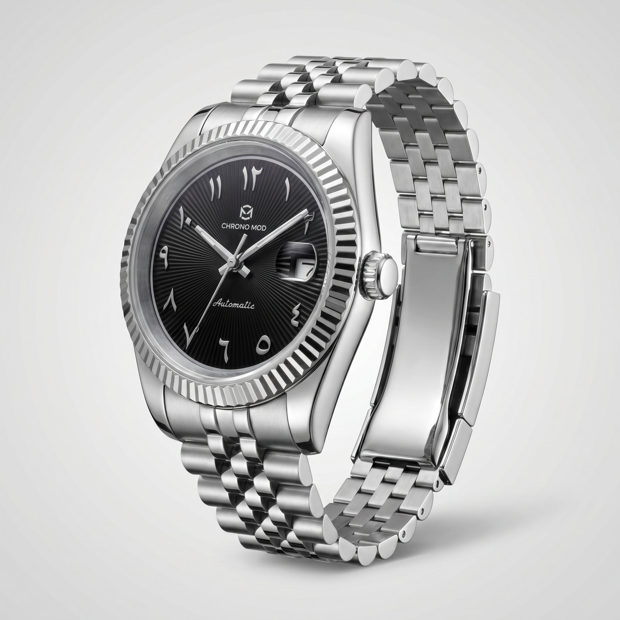Classic Date blackarabic - vue 3/4 studio