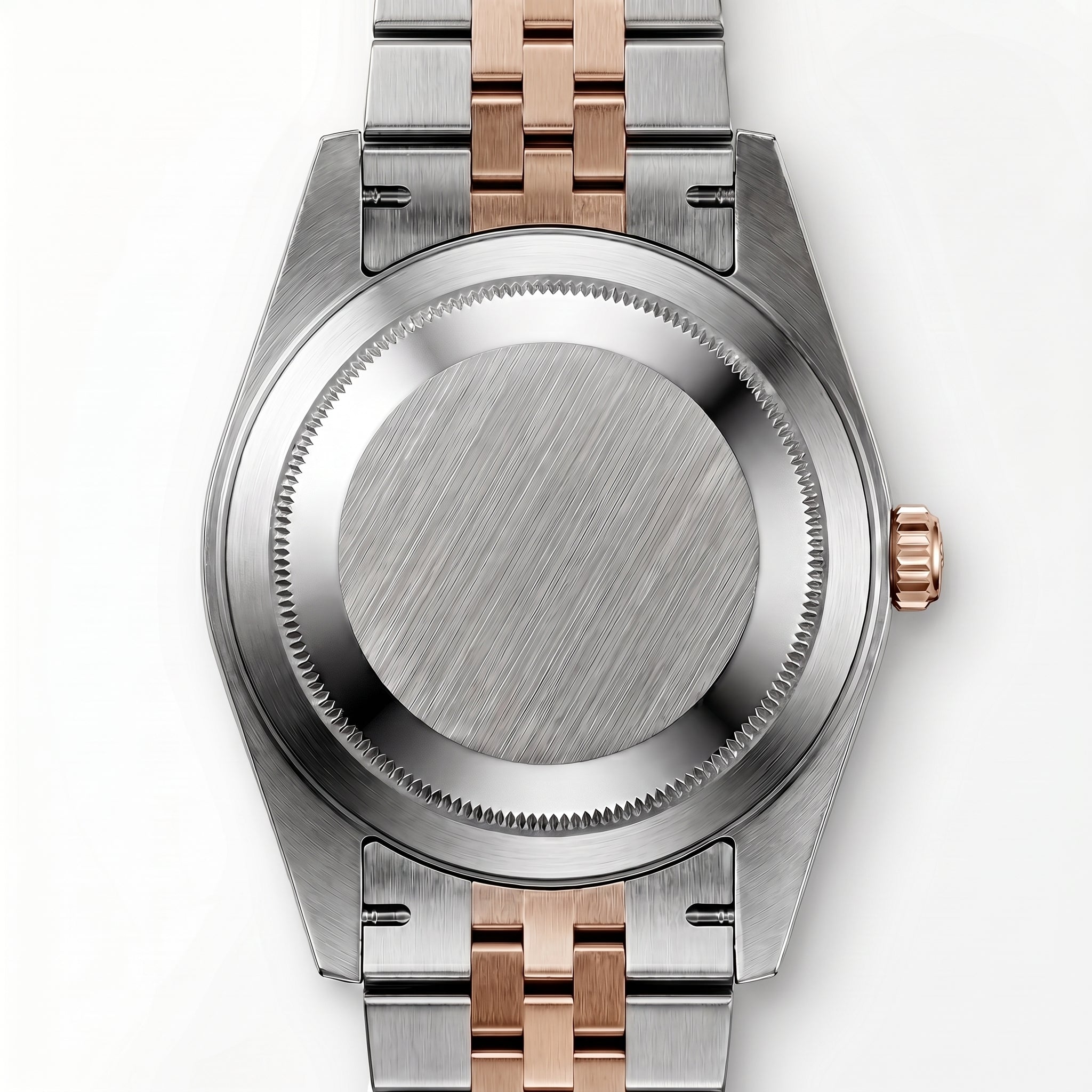 Classic Date Chocolate Sunburst - caseback