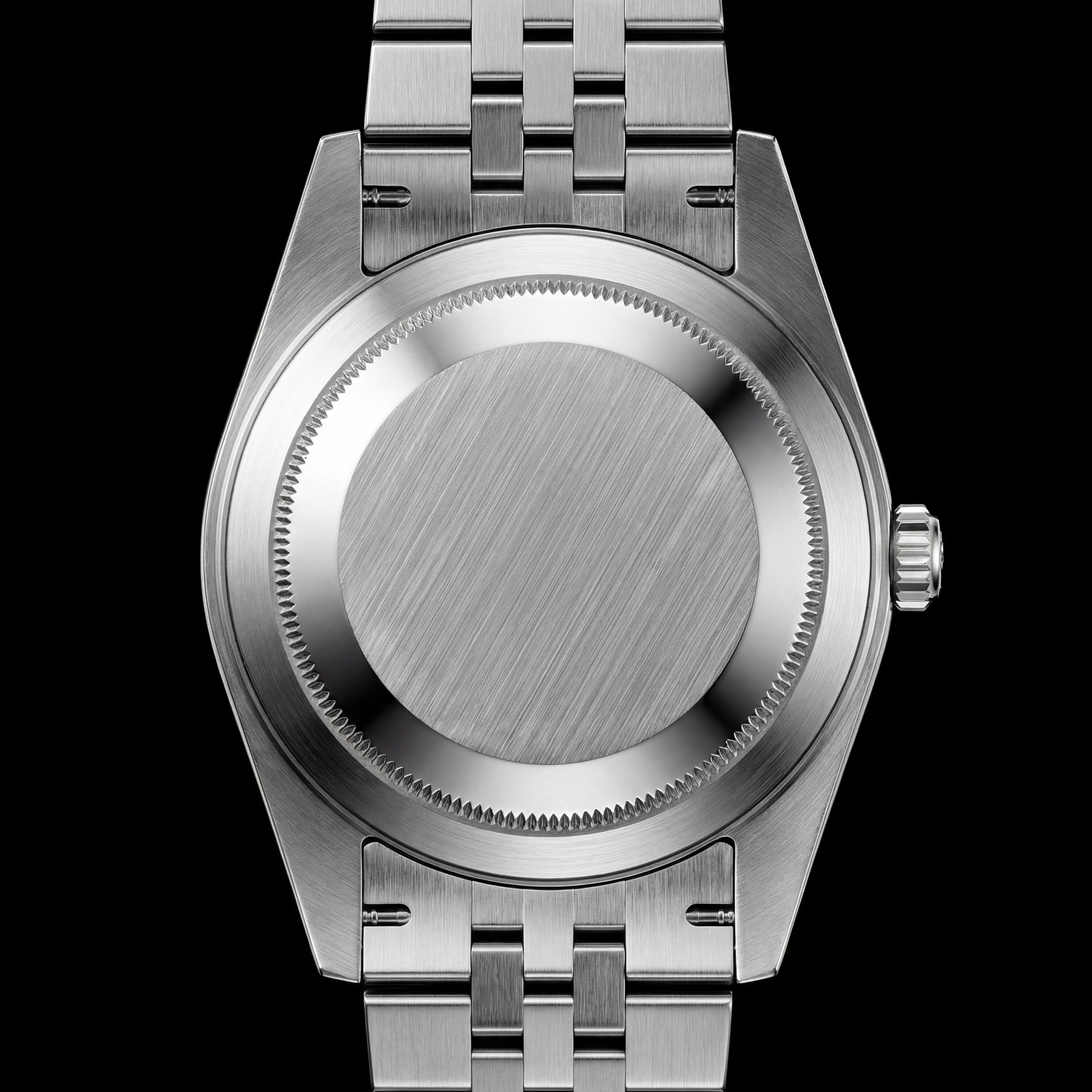 Classic Date – White Sunburst Dial Chrono Mod