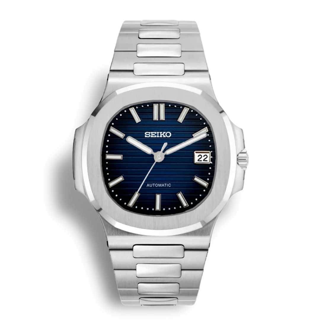 Seiko Mod Nautilus | Blue