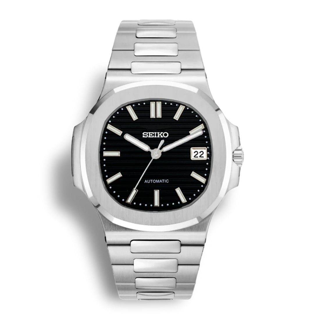 Seiko Mod Nautilus | Black