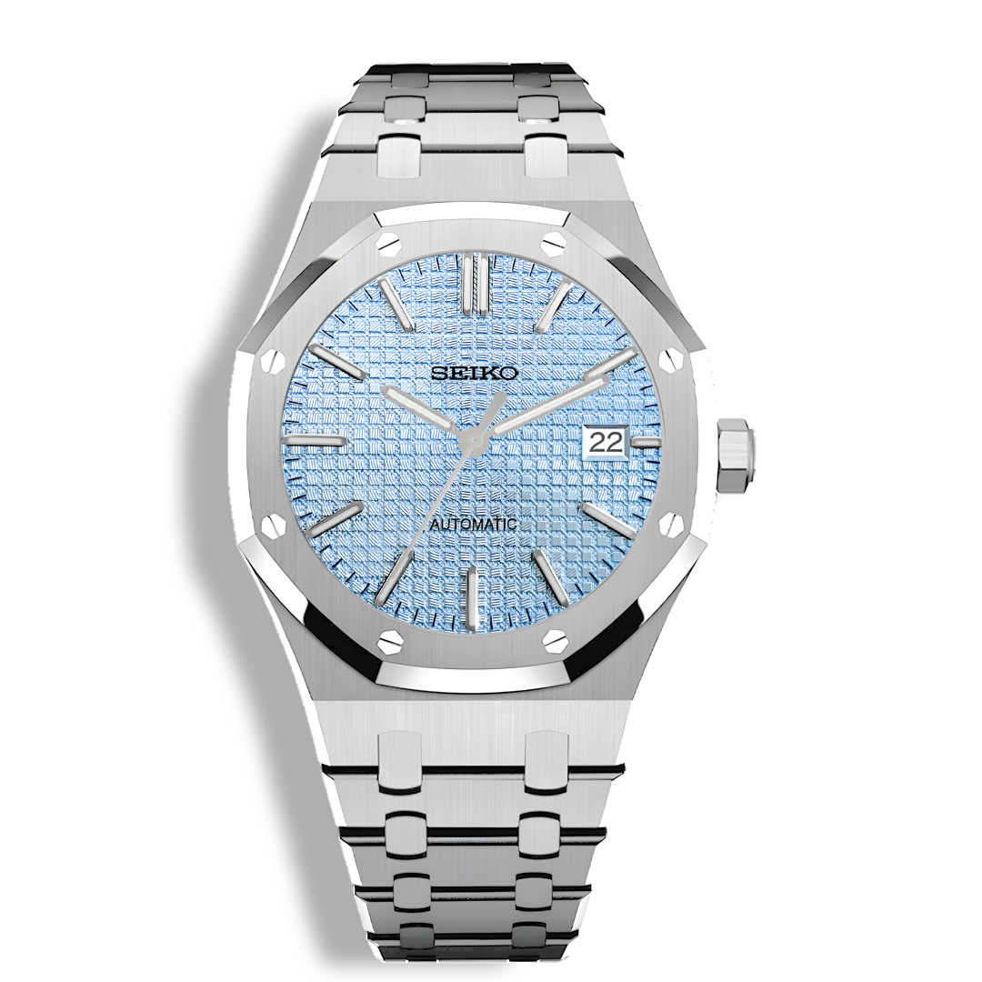 Seiko Mod Royal Oak | Light Blue