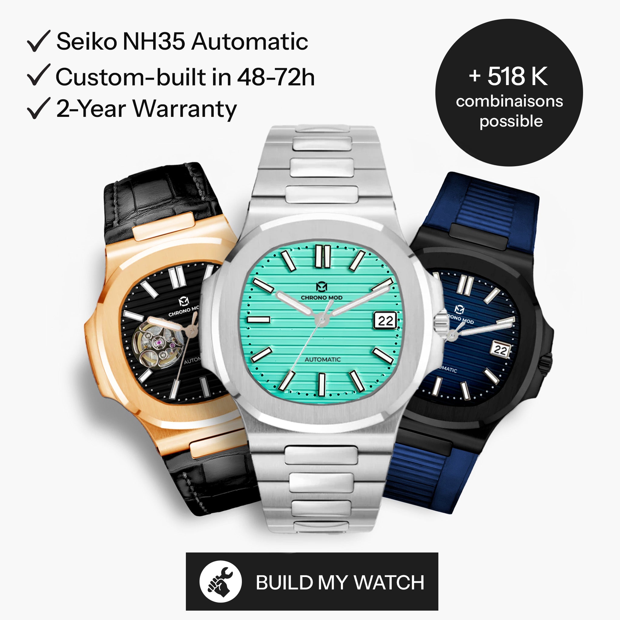 Horizon – Design Your Custom Automatic Watch