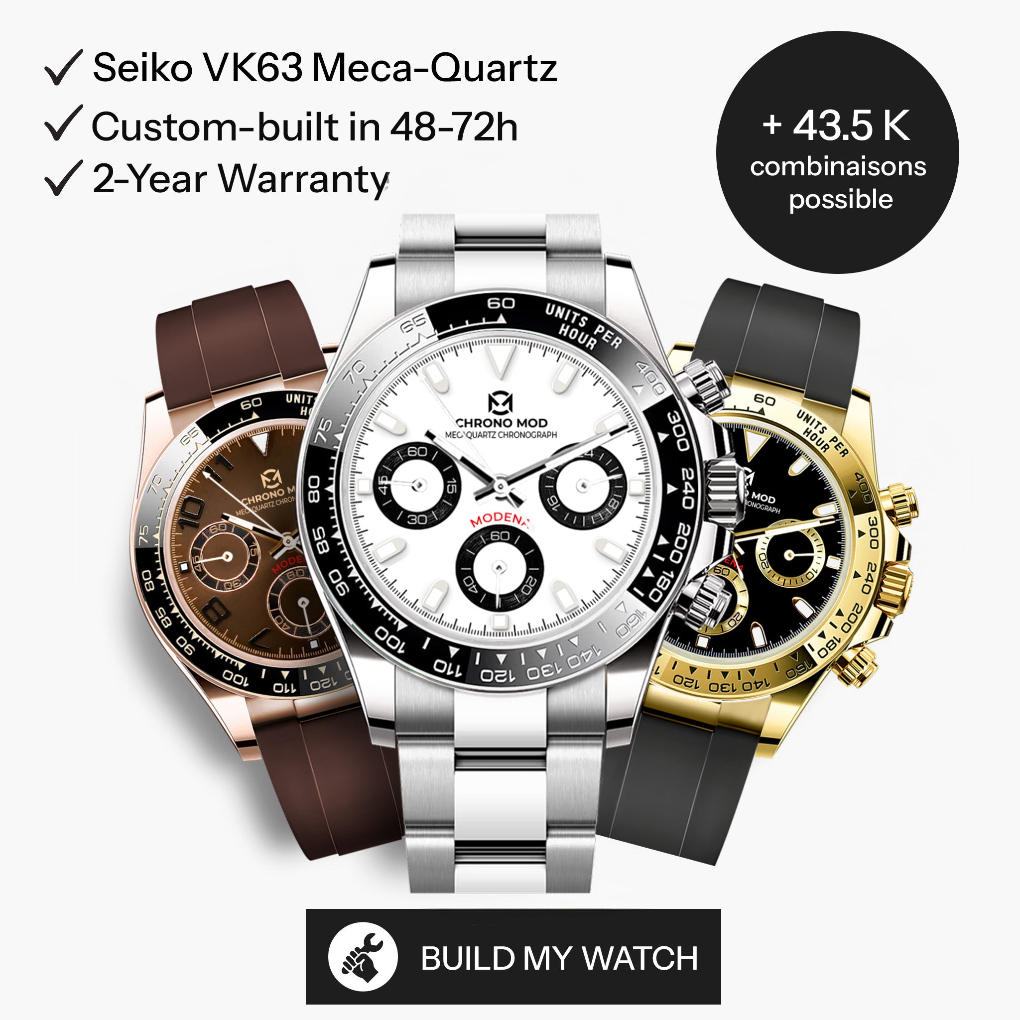 Modena – Design Your Custom Automatic Watch