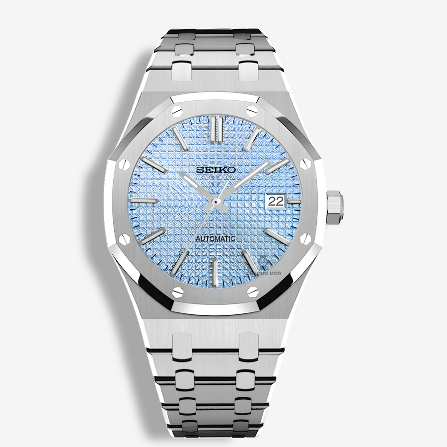 Seiko Mod Royal Oak | Light Blue