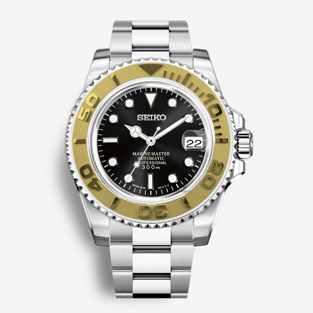 Seiko Mod Yatch Master Yellow